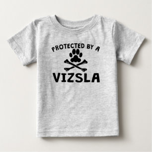 Geschützt durch ein Vizsla Baby T-shirt
