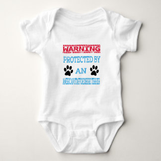 Geschützt durch einen Hund amerikanischen Baby Strampler