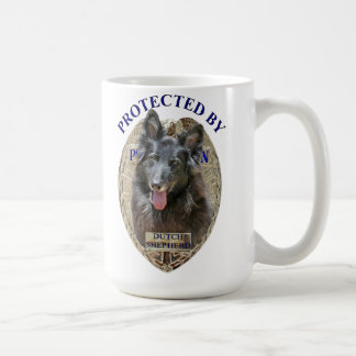 Geschützt durch niederländischen Schäfer Kaffeetasse