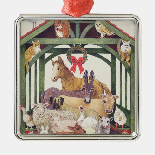 Geschützt Ornament Aus Metall (Vorne)