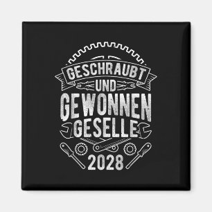 Geschützt und gewonnen 2028 magnet