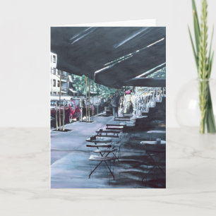 Geschützt von Mid Morning Sun Grußkarte Karte