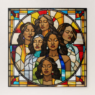 Geschützte Decken und verklebte Glasträume Puzzle