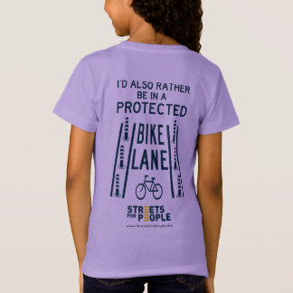 Geschützte Fahrradstrecke T-Shirt