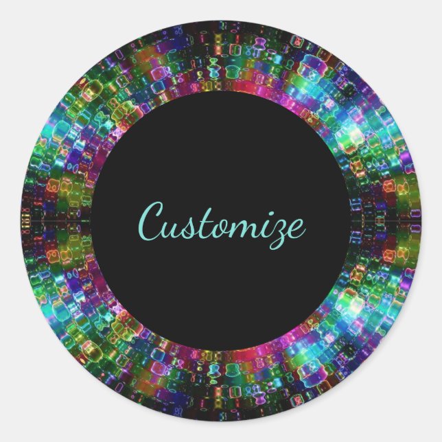 Geschützte Glass Spiral Sticker (Vorderseite)