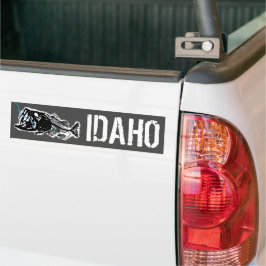 GESCHÜTZTE IDAHO - EINE SCHLECHTE BASIS AUTOAUFKLEBER