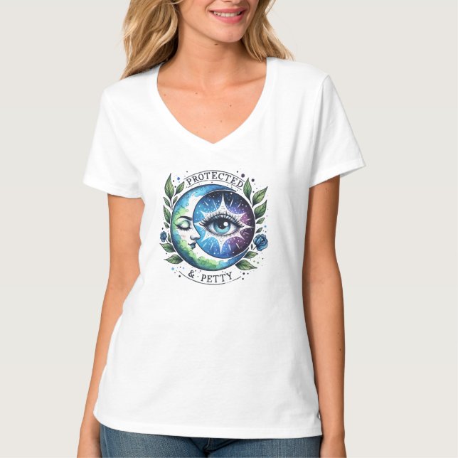 Geschützter und kleiner T - Shirt (Vorderseite)