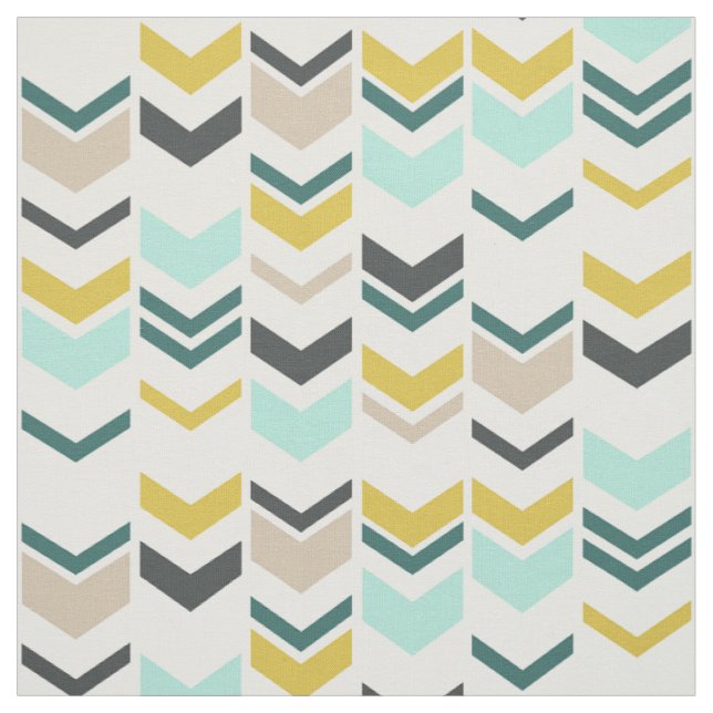 Geschwanktes Zickzack modernes geometrisches Stoff (Muster)