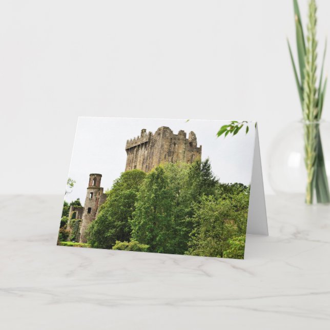 Geschwätz-Schloss, Irland Karte (Vorderseite)