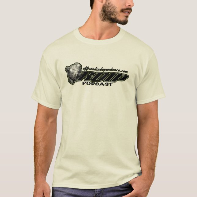 Geschweißtes geschlossenes ORDIP Logo-T-Shirt T-Shirt (Vorderseite)