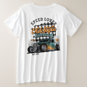 Geschwindigkeit Große Größe T-Shirt