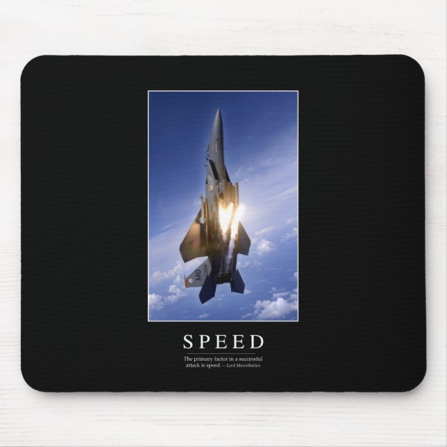 Geschwindigkeit: Inspiration 1 Mousepad (Vorne)