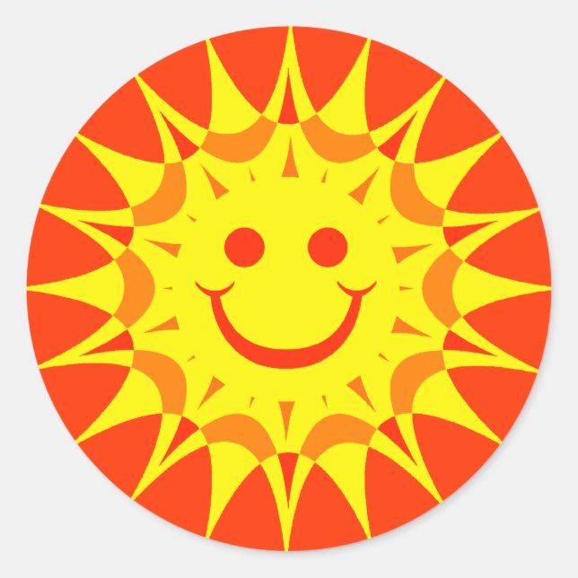 GESCHWINDIGKEIT RUNDER AUFKLEBER (Vorderseite)