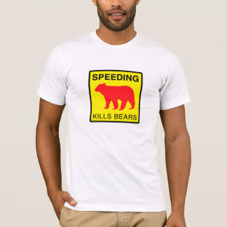 GESCHWINDIGKEIT TÖTET BEARS.ai T-Shirt