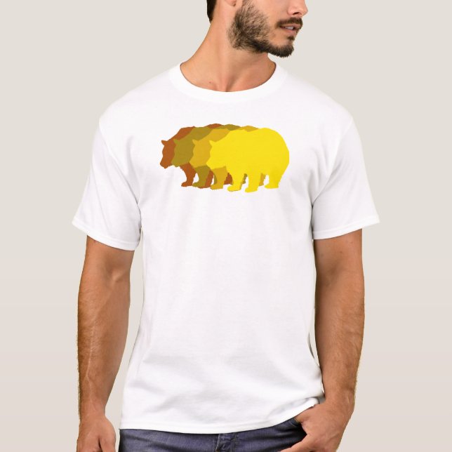 Geschwindigkeits-Bär T-Shirt (Vorderseite)