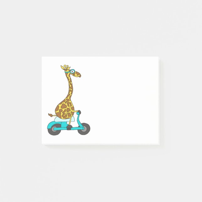 Geschwindigkeits-Teufel Post-it Klebezettel (Vorderseite)