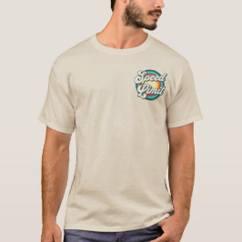 Geschwindigkeitsbegrenzung Retro Rainbow Concept P T-Shirt