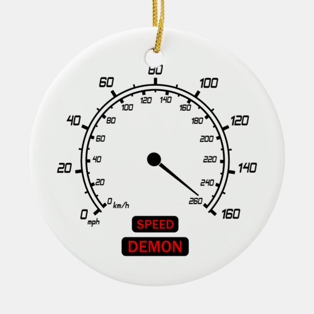 Geschwindigkeitseffekt Keramikornament (Vorne)