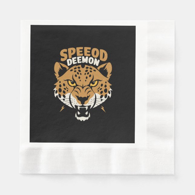 Geschwindigkeitseffekt Serviette (Vorderseite)
