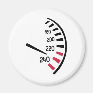 Geschwindigkeitsfahrzeug Magnet