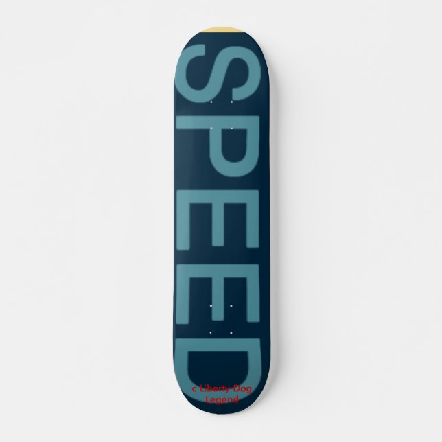 GESCHWINDIGKEITSFREIHEIT DOG PRO WETTBEWERBSSKATEB SKATEBOARD (Vorne)