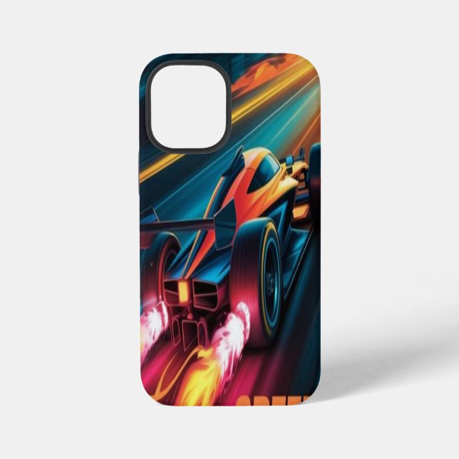 Geschwindigkeitskraft iPhone Hülle (Rückseite)