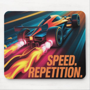 Geschwindigkeitskraft Mousepad