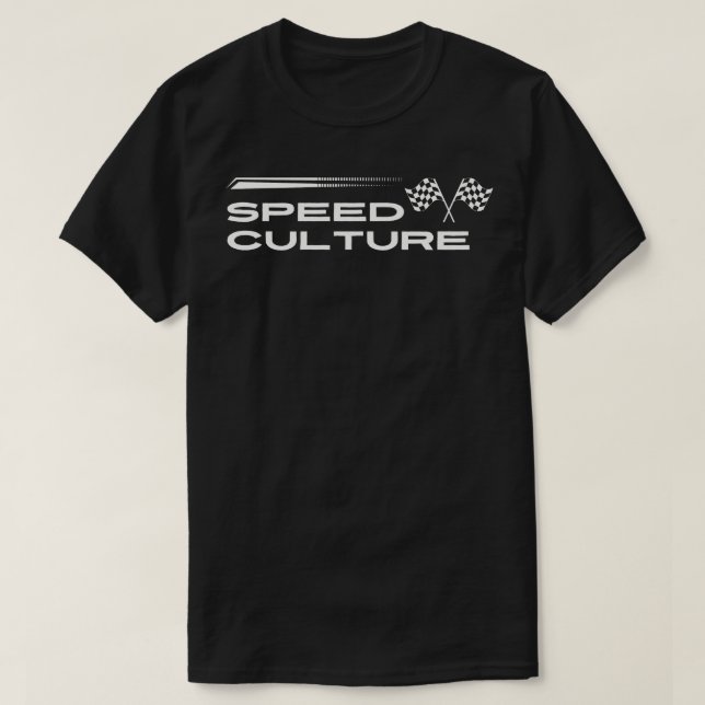Geschwindigkeitskultur T-Shirt (Design vorne)