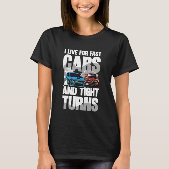Geschwindigkeitsrennen T-Shirt (Vorderseite)