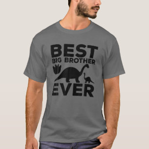 Geschwister Dinosaurier Trex Spaß Bester Grosser j T-Shirt