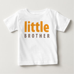 GESCHWISTER-SAMMLUNG - kleiner Bruder {orange} Baby T-shirt