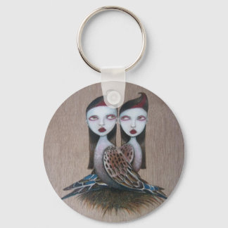 Geschwulsternde Rivalität Schlüsselanhänger