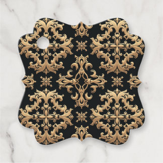 Geschwungenes Quadrat Geschenkanhänger