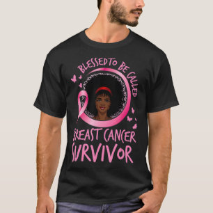 Gesegnet, als Brustkrebs-Überlebensrate bezeichnet T-Shirt