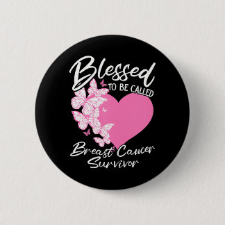Gesegnet, als Brustkrebserkrankung bezeichnet zu w Button