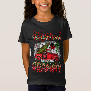 Gesegnet, als Juju Weihnachts-Roter Lkw genannt zu T-Shirt