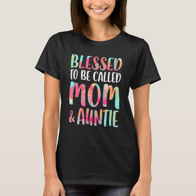 Gesegnet, als Mama bezeichnet zu werden und Mutter T-Shirt (Vorderseite)