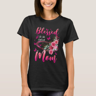 Gesegnet, als Mama Oma Große Oma Mot genannt zu we T-Shirt