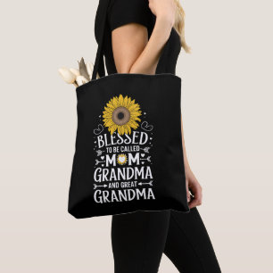 Gesegnet, als Mama Oma große Sonnenblume genannt z