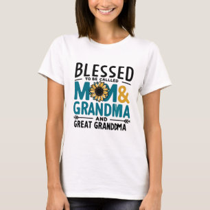 Gesegnet, als Mama Oma und Großopma bezeichnet zu T-Shirt
