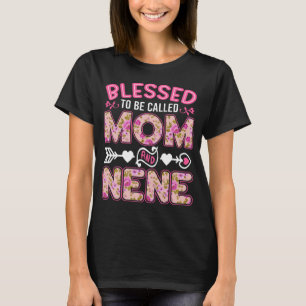 Gesegnet, als Mama und Muttertag der Neugeborenen T-Shirt