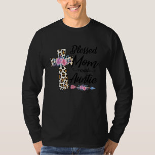 Gesegnet, als Mama und Tante Funny Oma genannt zu T-Shirt
