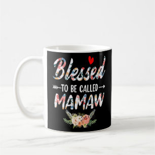 Gesegnet, als Mamaw Mamaw Muttertag genannt zu wer Kaffeetasse