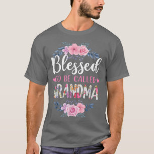 Gesegnet, als Oma Funny Mother Day bezeichnet zu w T-Shirt