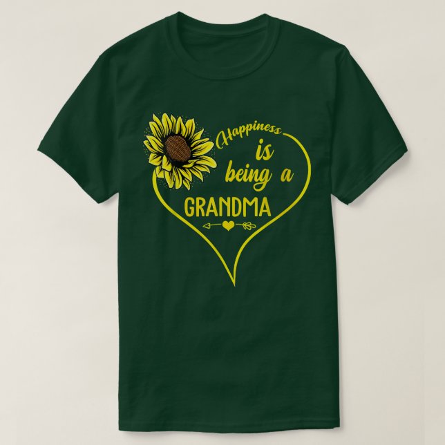 Gesegnet als Tag der Großblütenmütter T-Shirt (Design vorne)