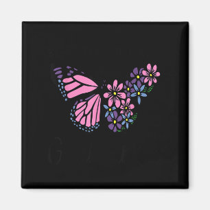 Gesegnet, an Muttertag Oma Schmetterling genannt z Magnet