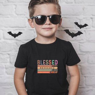 Gesegnet, Barmherzigkeit, erlöst, geliebt und geeh T-Shirt
