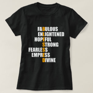 Gesegnet - Bekräftigung T-Shirt