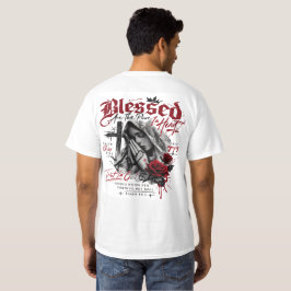 Gesegnet Bete Für Mich Christlicher Glaube Grafik T-Shirt