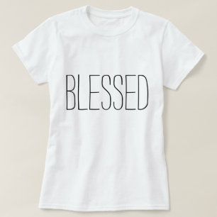 Gesegnet - christlicher T - Shirt